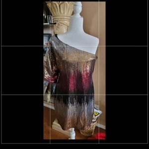 Off Shoulder Evening Gown Size 14